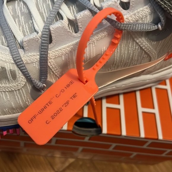 DS. Authentic Air Force One Mid “OFF WHITE”. Size 12. - Picture 6 of 9